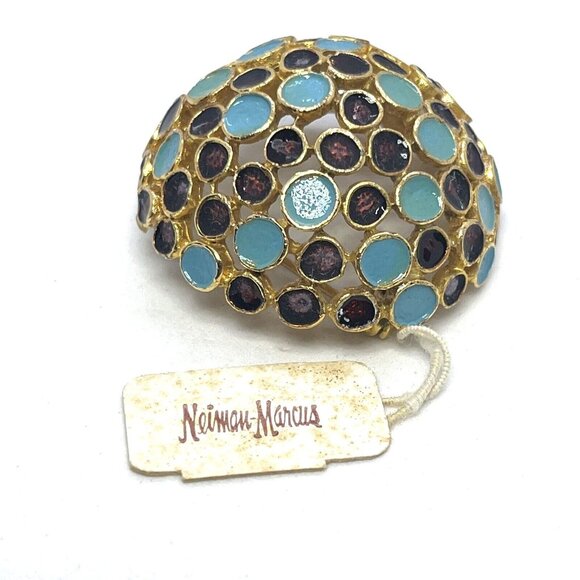 Neiman Marcus Lapel Pin Brooch NOS Vintage RARE OOAK! - Picture 1 of 12